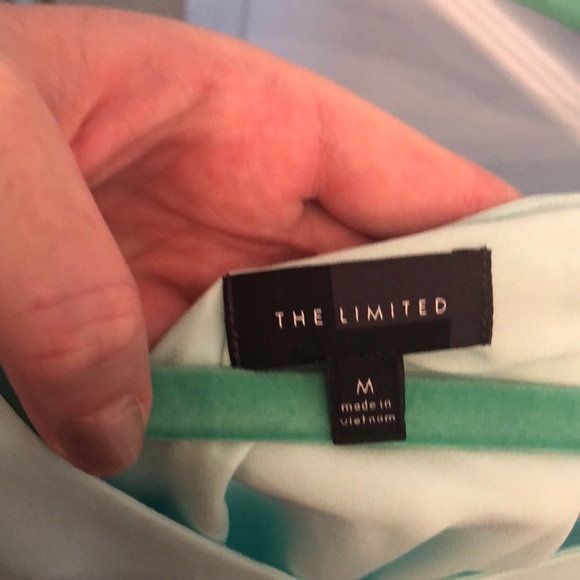 Aqua Tiered Blouse - Picture 6 of 6